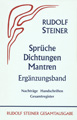 Volume 40aof the Complete Works of Rudolf Steiner