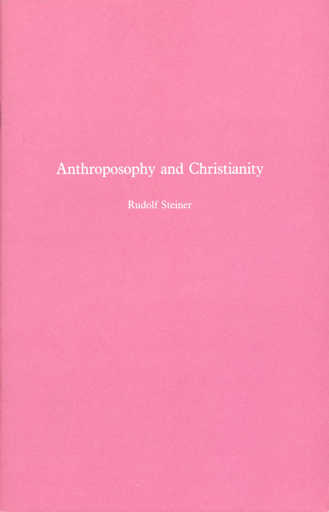 Anthroposophy and Christianity