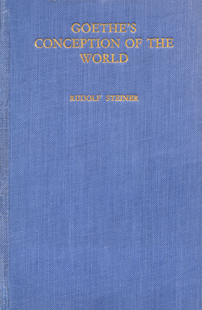 Goethe's Conception of the World