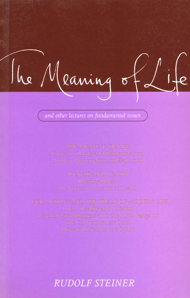 The Meaning of Life and other lectures on fundamental issues
