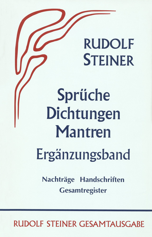Sprüche, Dichtungen, Mantren. Ergänzungsband