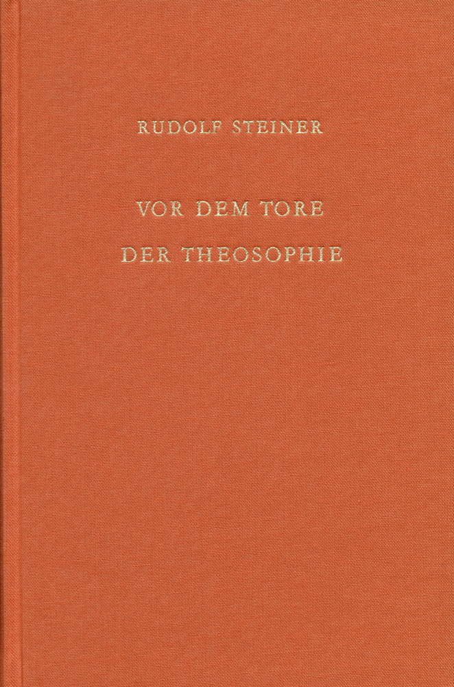 Vor dem Tore der Theosophie